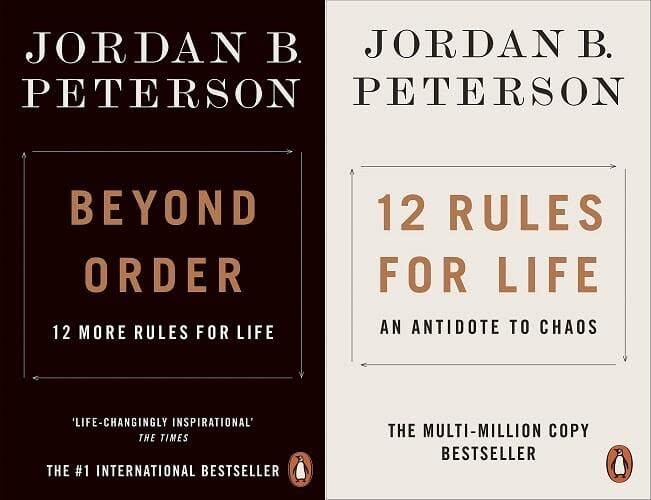 12 Rules for Life & Beyond Order By Jordan B. Peterson: 2 Books Collection Set - Non Fiction - Paperback