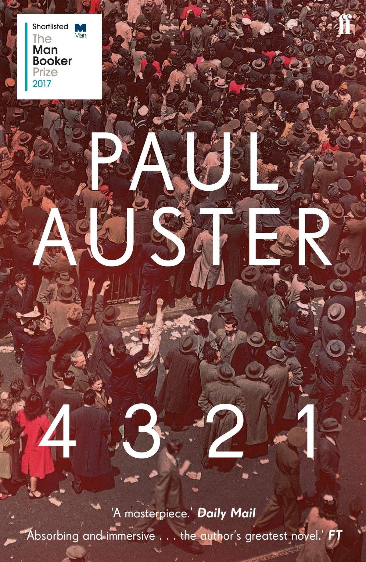 4 3 2 1 by Paul Auster - Fiction - Paperback